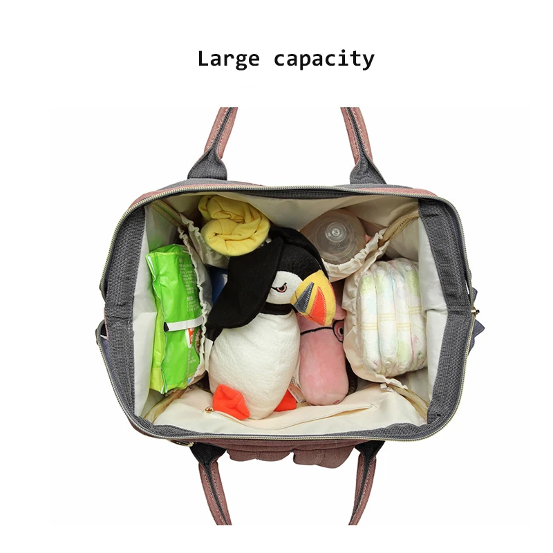 Сумка для подгузников рюкзак младенцев модная водонепроницаемая сумка смены мам