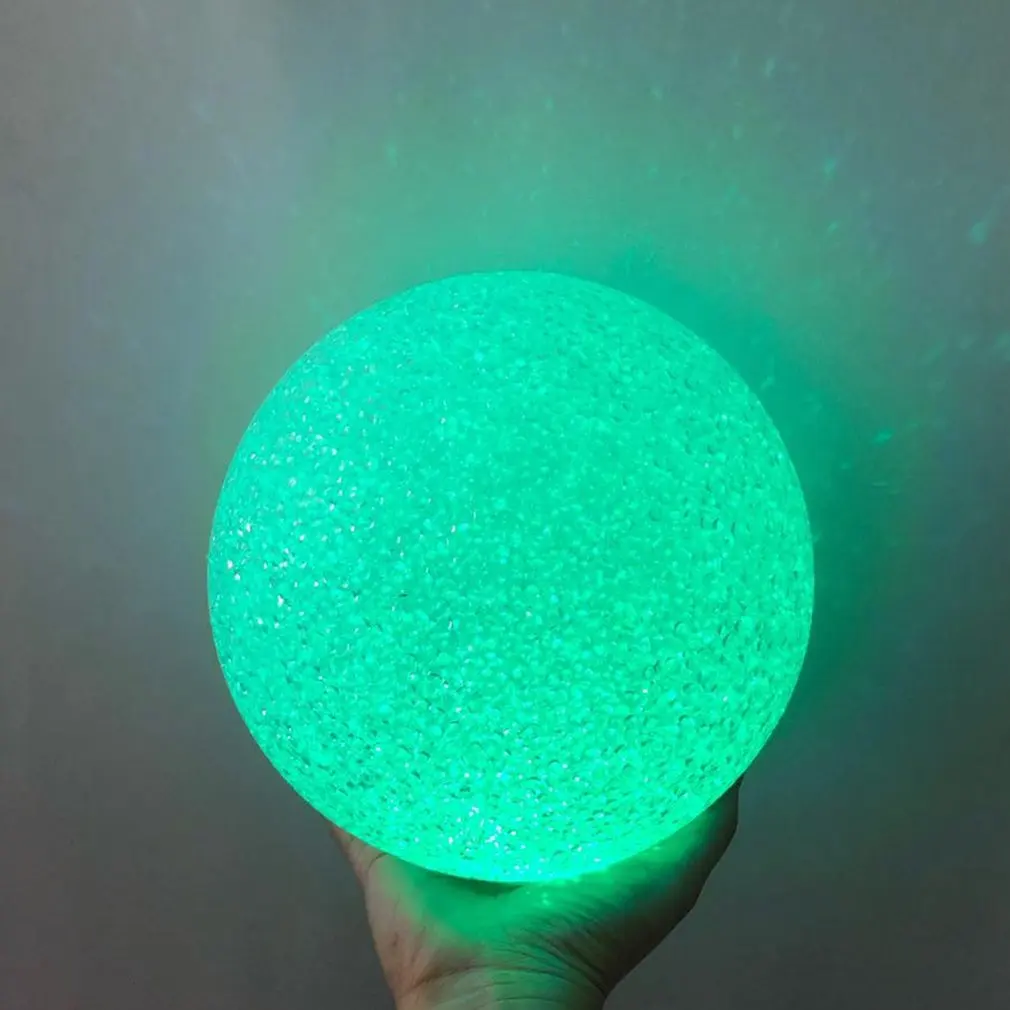 

Crystal Ball Colorful Color Changing Led Night Light Flash Toy Night Light Colorful Flash Christmas Ball