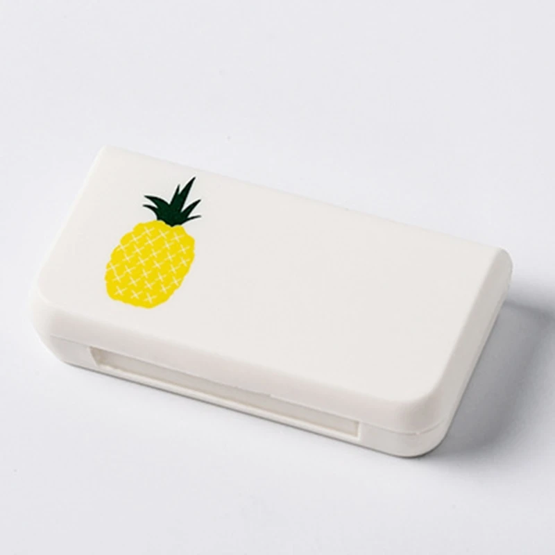 

Pill Box Mini Pill Case 3 Grids Tablet Pills Organizer Case Dispenser Travel Tablet Holder Container Medicine Drug Storage Box