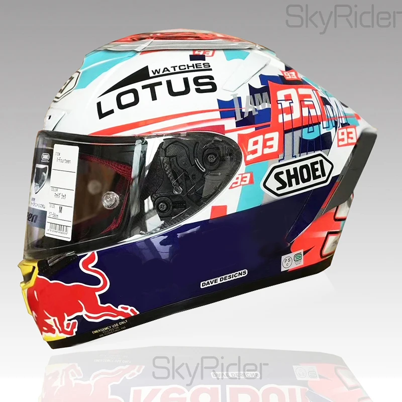 

Full Face Motorcycle helmet X14 93 marquez red lotuss helmet Motocross Racing Motobike Riding Helmet Casco De Motocicleta