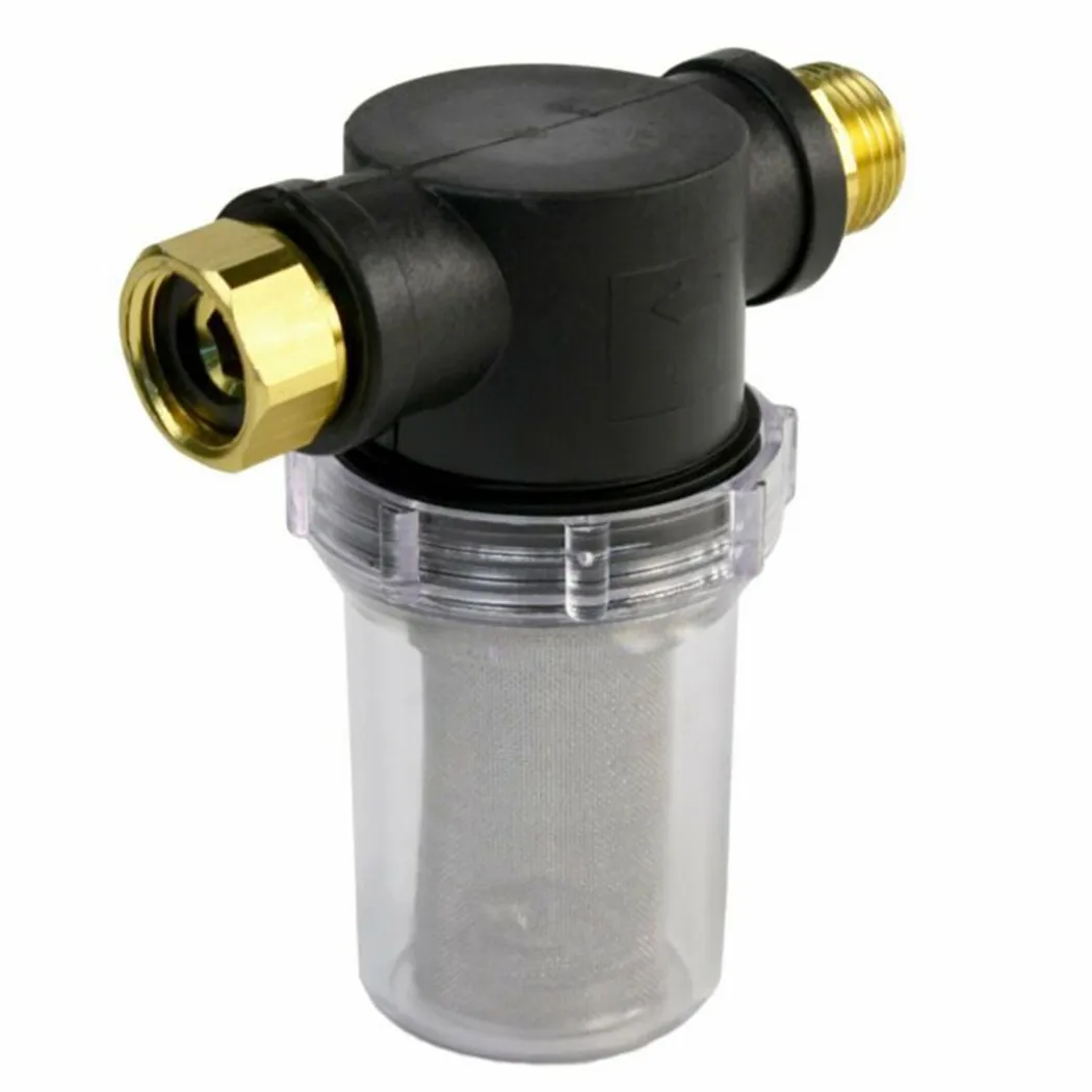 

Garden Hose Filter For Pressure Washer Inlet Water Strainer Filter For Sediment From Damaging The Pressure Cleaning Pump
