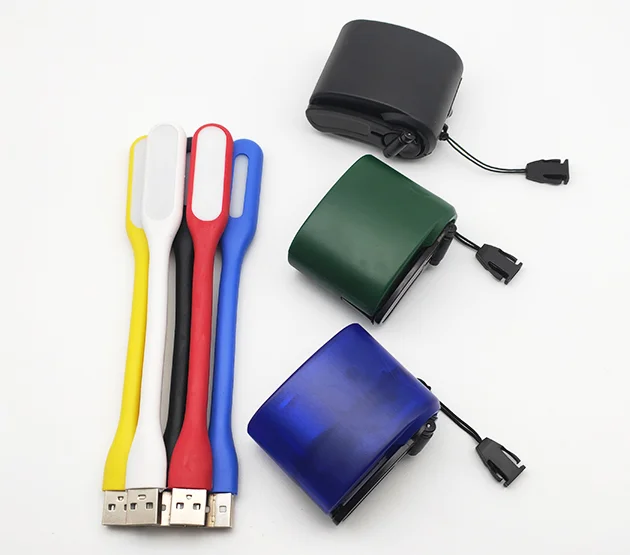 usb emergency charger hand crank power dynamo portable multi tool for phone camping travel charger outdoor survival tools free global shipping