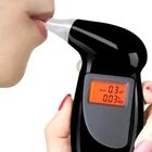 Профессиональный тестер алкоголя цифровой алкотестер ЖК-дисплей анализатор дыхания портативный прибор обнаружения алкоголя для водителей