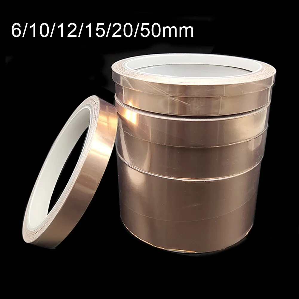 

Cold Copper Foil Tape Conductive EMI Shield Heat Resistance Non-oxidation