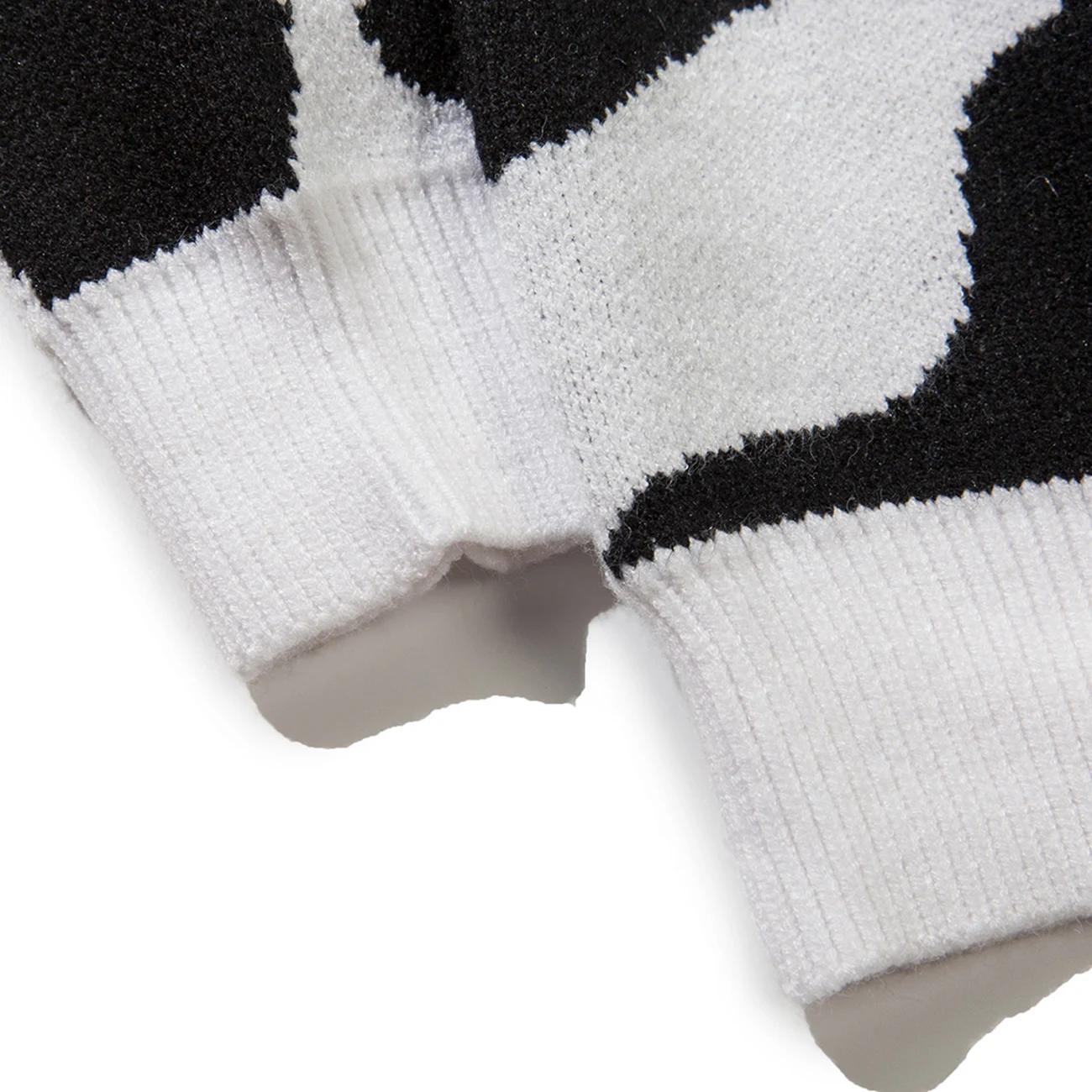 

2021 Cow Full Print Knitted Sweater Winter Oversize Harajuku Streetwear Retro Sweater Pullovers Men Hip Hop Knit Pullover Unisex