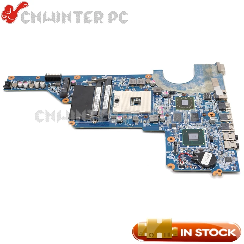 

NOKOTION 636375-001 650199-001 DA0R13MB6E0 Laptop Motherboard For HP Pavilion G4 G6 G7 MAIN BOARD HM65 DDR3 HD6470 GPU