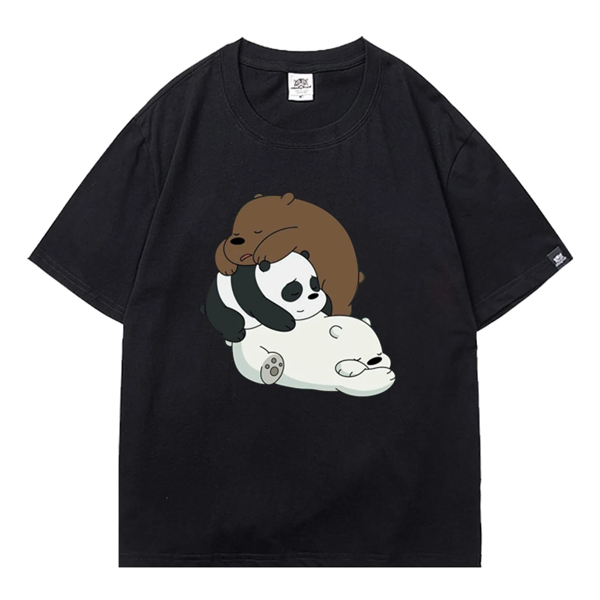 

Animal Maybe Later Cute Panda Anime T-shirt Summer Kids Girls Boys Print Tops Tees Children T Shirt Kawaii Graphic Streetwear