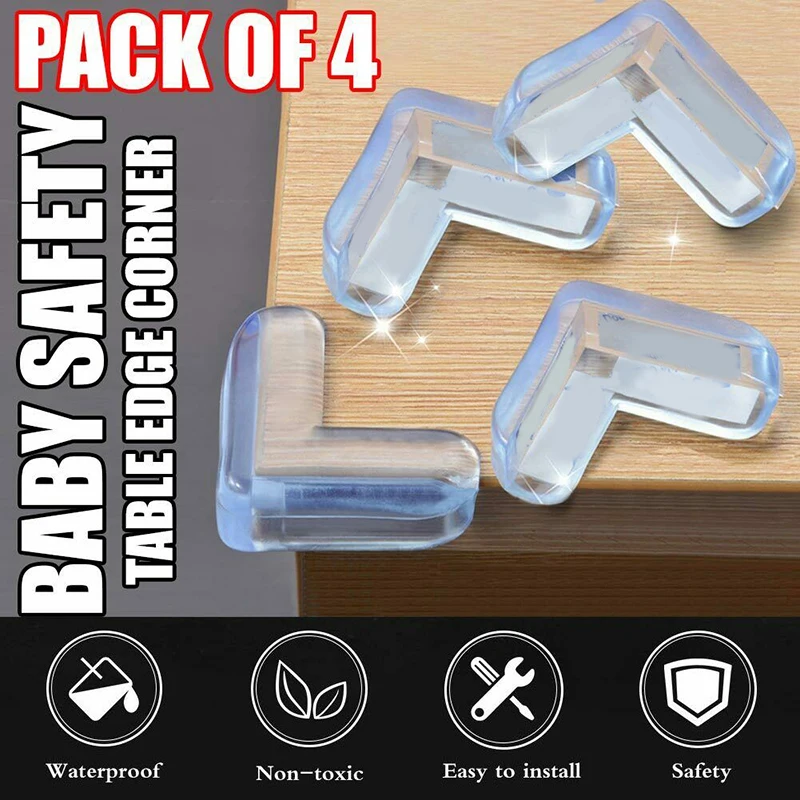 4 шт. детская Защитная настольная Подушка накладка на углы защита для ребенка