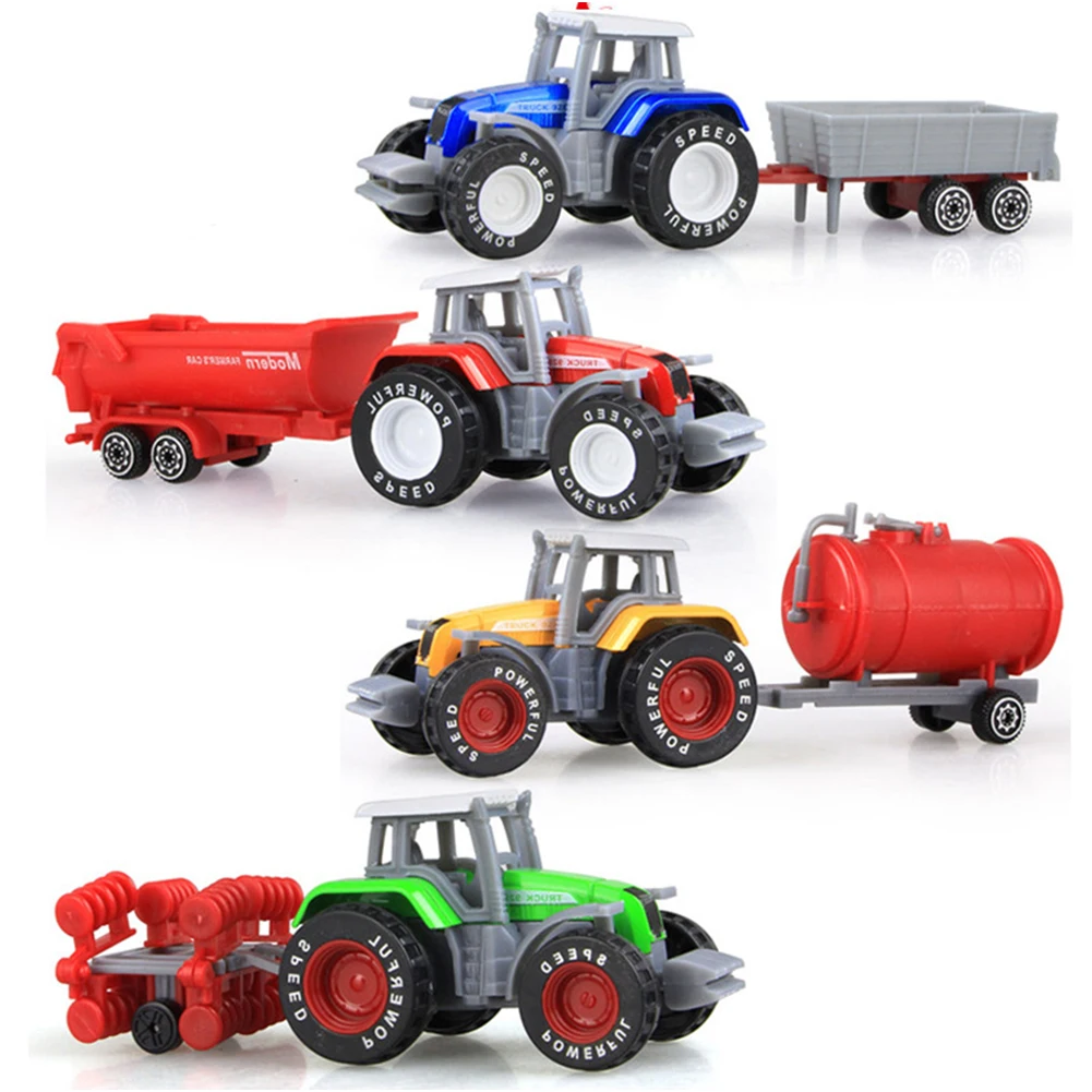Детские игрушки Автомобили сплав инженерный автомобиль трактор игрушка модель