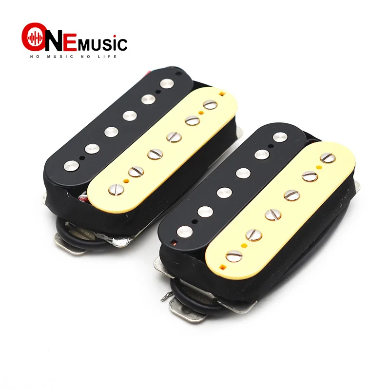 

Zebra Alnico 5 Electric Guitar Pickup Humbucker Double Coil Pickup Alnico V Guitar parts Ivory/Black