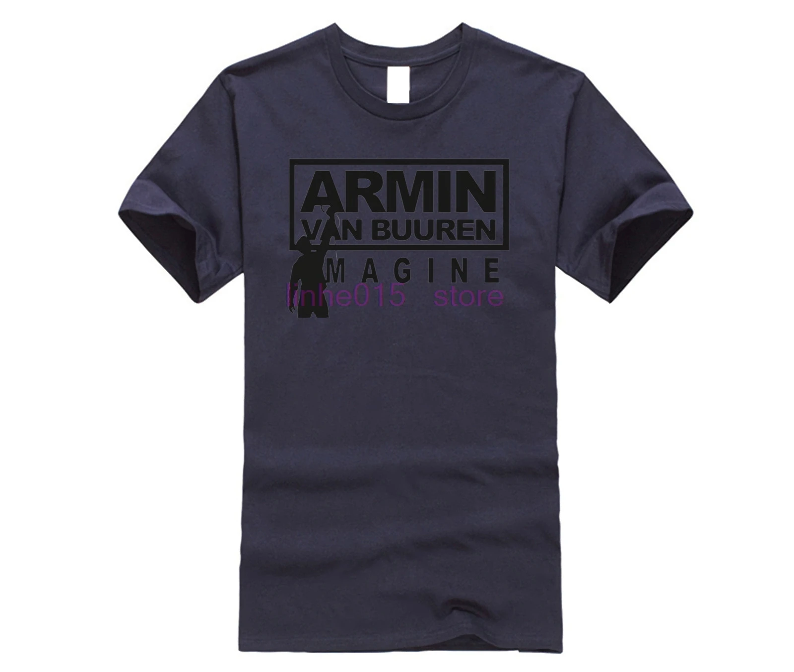 Футболка с логотипом Armin Van Buuren 2020 футболка коротким рукавом и круглым вырезом