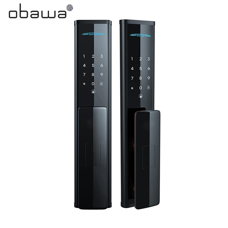 Умный дверной замок Obawa для домашней безопасности электронный полностью