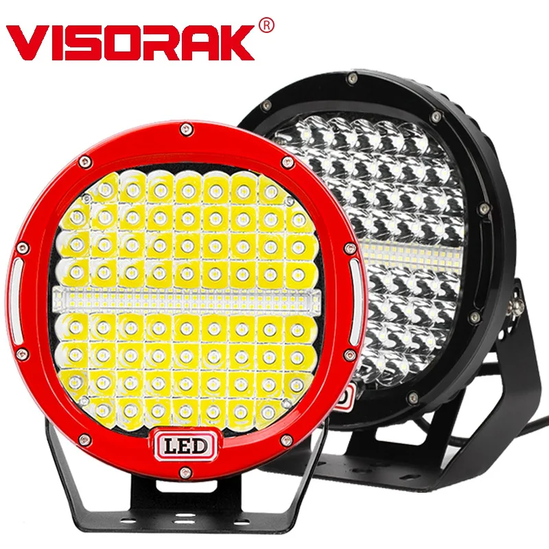 

VISORAK 9 Inch SUV LED Work Driving Lamp Light Bar For 4x4 Truck Car Off-road JEEP 4WD Volvo Boat Pickup Toyota Nissan Lorry