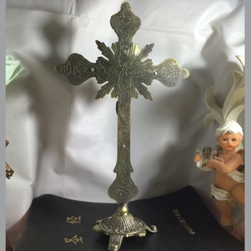 1 шт. Европейский Стиль Бутик ремесло украшения бронзовые вертикальные барокко