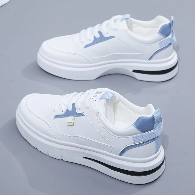 

Little White Women's Shoes Spring and Autumn 2021 New Summer Thin Section Thick Bottom Shoes Sports Ins