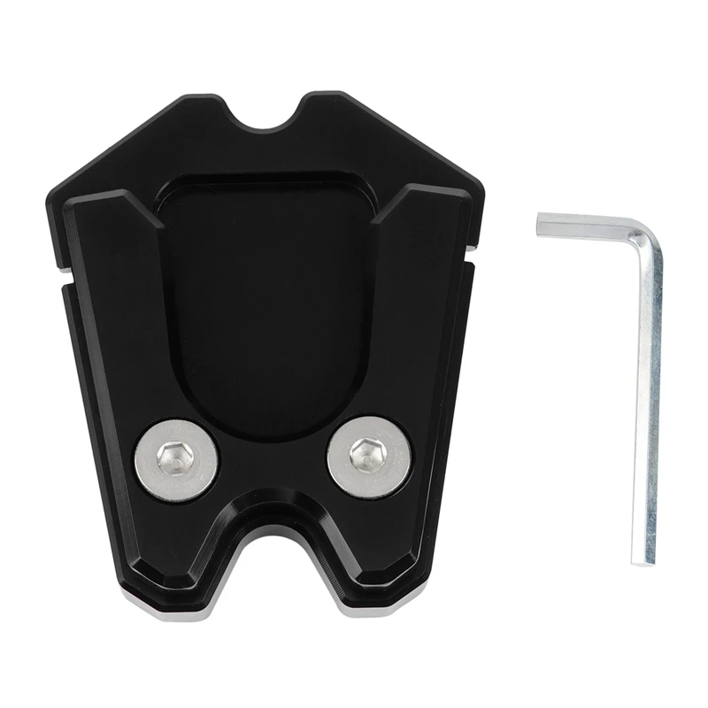 

Motorcycle Kickstand Extension Plate Foot Side Stand Enlarge Pad for Vespa GTS GTV 3Vie