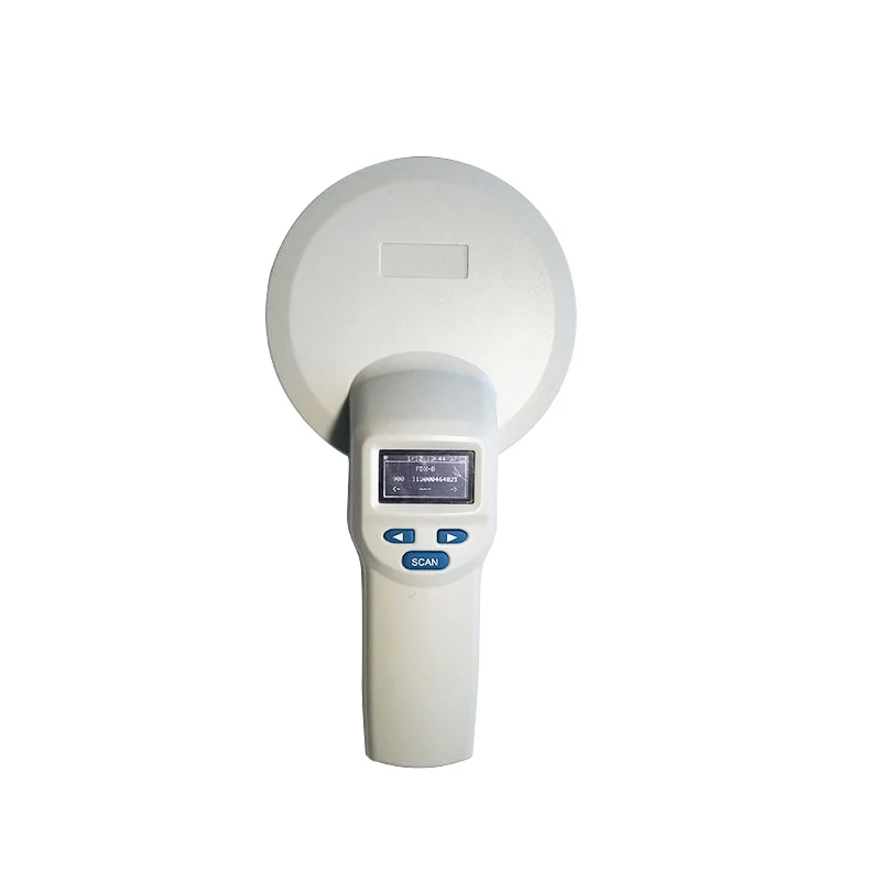 Бесплатная доставка FDX-A/B считыватель микрочипов животных Портативный OLED собака