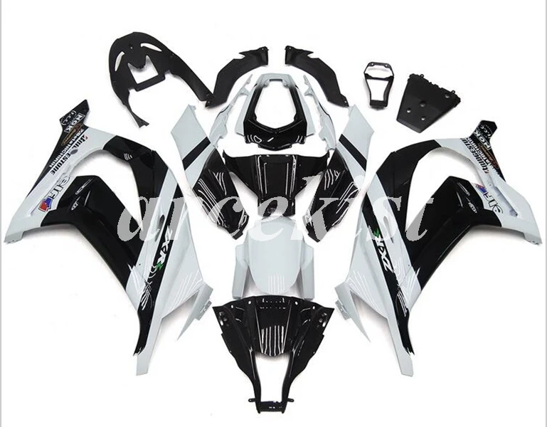 

4 подарки Новый ABS Обтекатели комплект подходит для kawasaki Ninja ZX-10R 2011 2012 2013 2014 2015 10R, возрастом 11, 12, 13, 14, 15, средства ухода за кожей комплект белог...