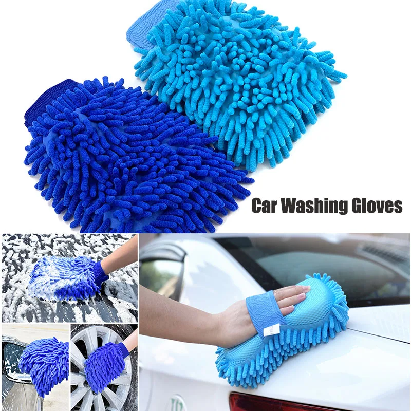 

1pc Car Wash Gloves For DAIHATSU Kopen Copen DN Trec Compagno Pro U-Space D-base PICO Terios Sirion Yrv Charade Mira