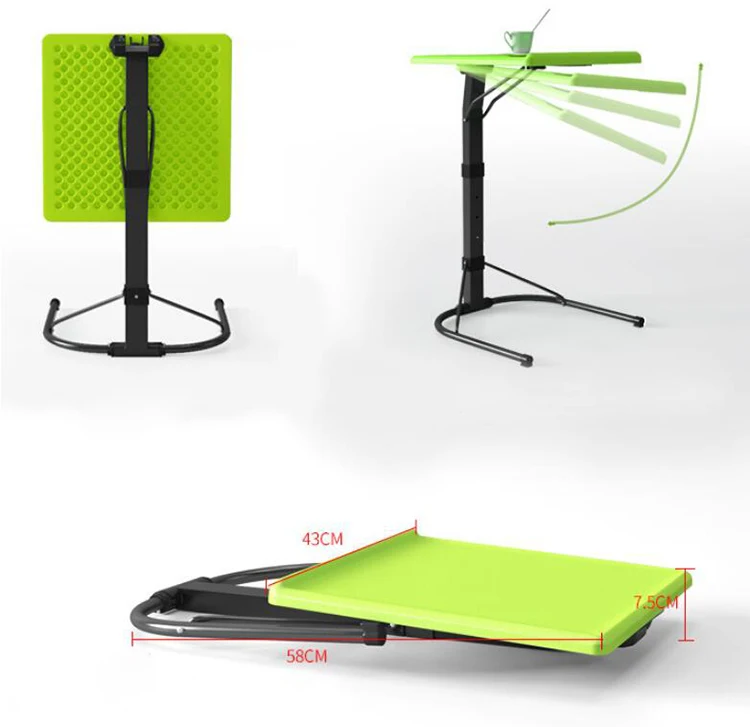 Складной стол для ноутбука регулируемый подъемный кровати дивана чтения на
