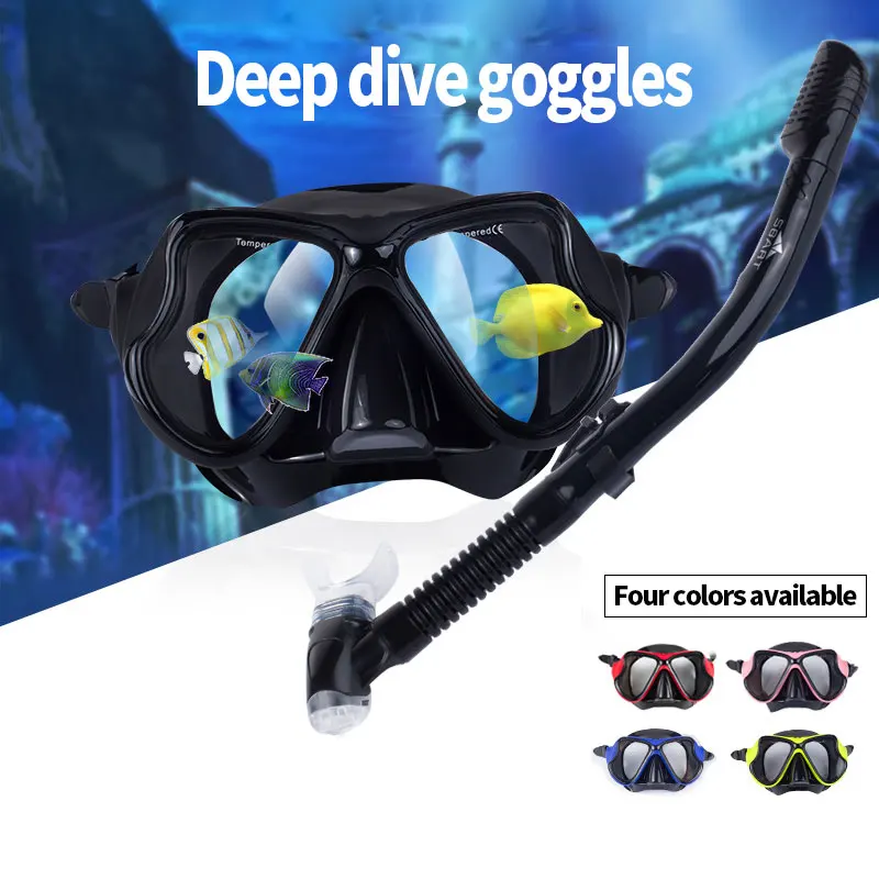 Набор для Снорклинга и самбо полностью сухая трубка анти туман оборудование