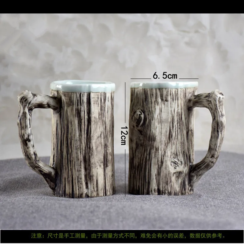 Креативная кружка с имитацией лая 300 мл керамическая кофейная офисные чашки для