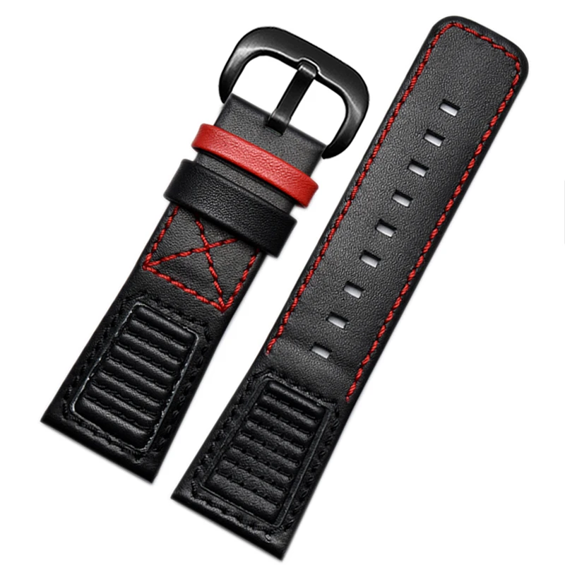 Genuine Leather Watch Strap for Seven Friday Watchband Cowhide Q2 P1 Series Men's Leather Strap Watch Accessories 28mm