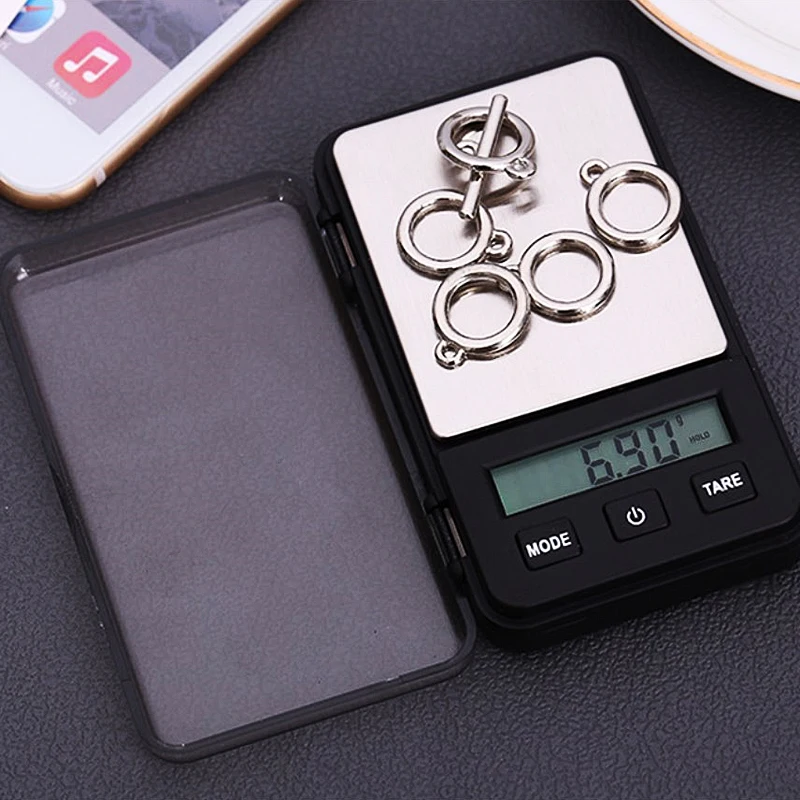

200g/0.01g High Portable Electronic Scale Precision Jewelry Gold Scale Mini Weight Tools Home Kitchen Cooking Digital Tea Scale