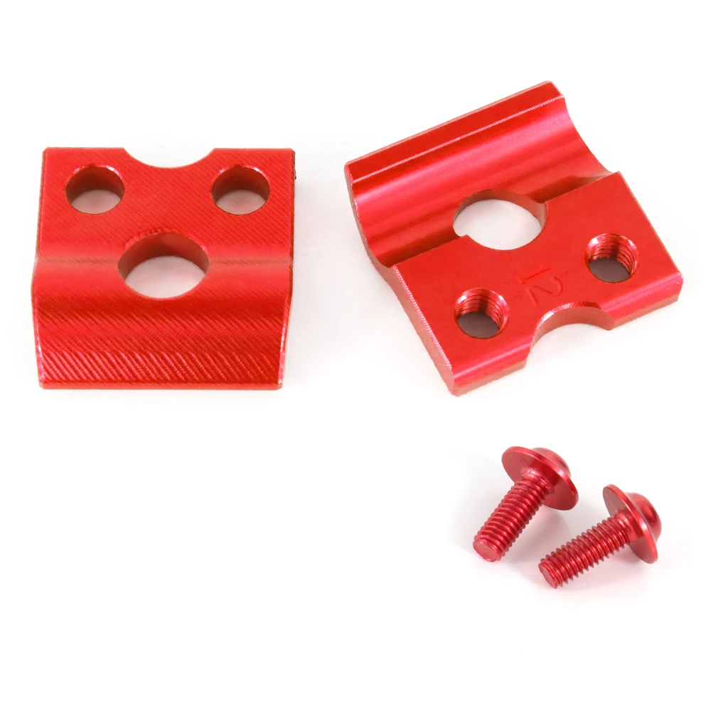 Зажим для тормозной линии мотоцикла хомут шланга с ЧПУ Honda CR80R CR85R CR125 CR250R CRF150R CRF450R