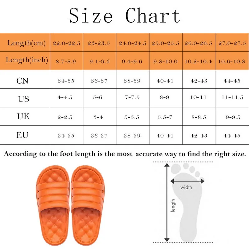 

2021 EVA Women's slippers Sofa Slides Men Sandals Soft indoor Bath Home slippers Women Thick Sole Anti-slip Mute Summer shoes