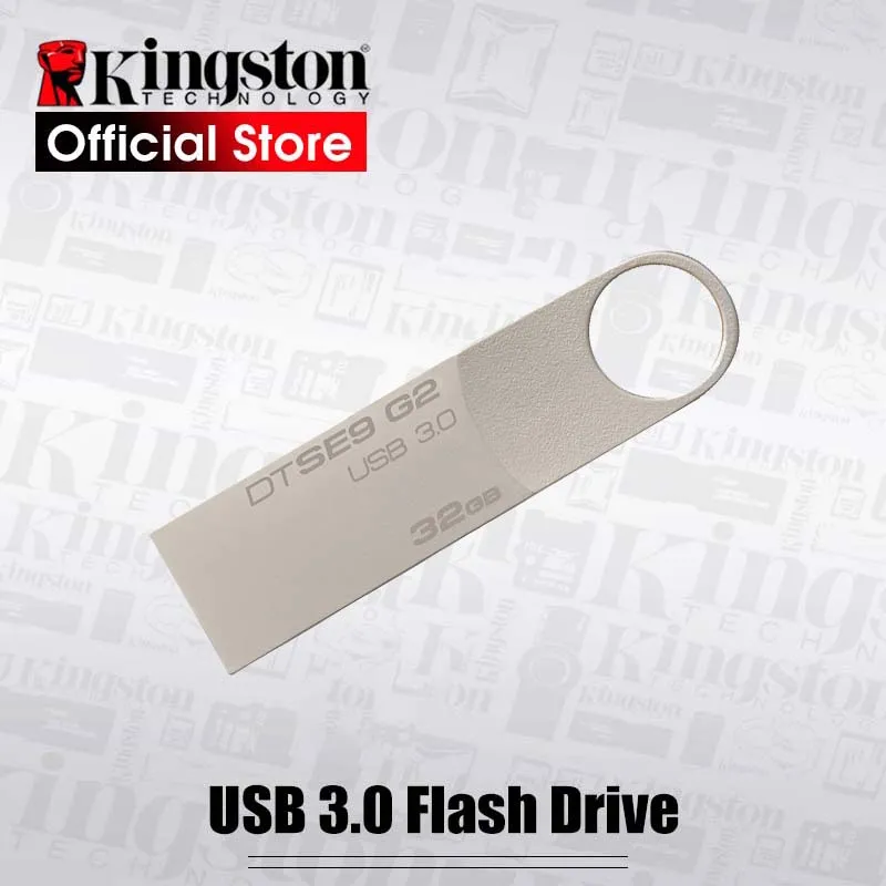 Kingston USB флеш накопитель Флешка ручка DTSE9G2 16 GB usb 3 0 металлический флэш ключ диск