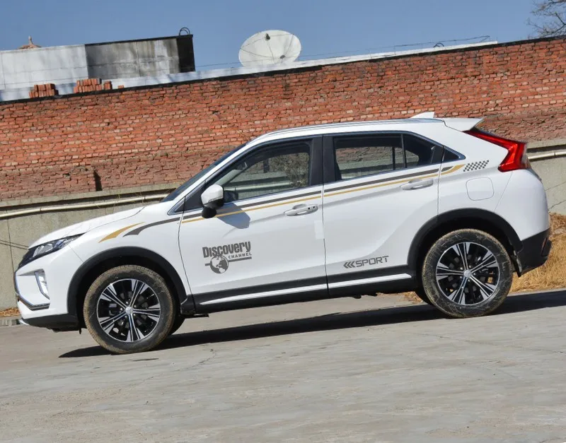 

car styling sport car sticker car accessories For Mitsubishi Eclipse Cross Both Side Sticker Car-styling