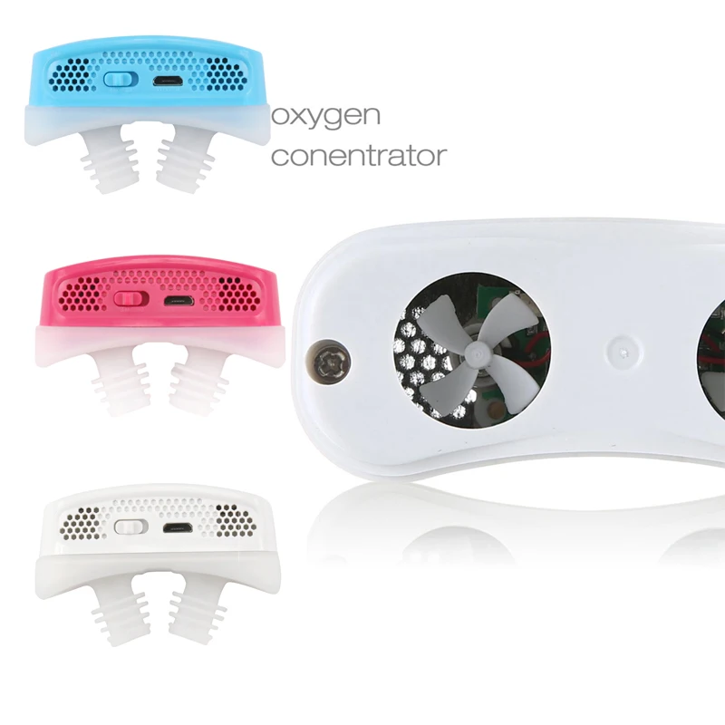 Electric anti snore Nose Stopping Breathing Apparatus Guard Sleeping Aid Mini Snoring Device Relieve Snoring Nosepiece PM2.5