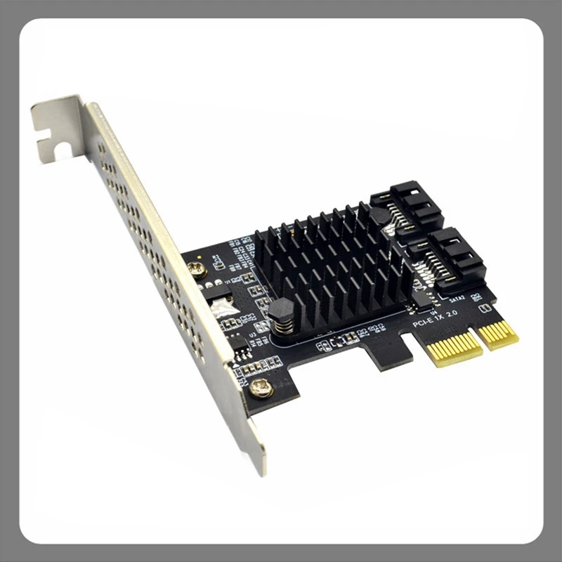 SATA Adapter PCI E 2 Port 3 SSD HDD Express Expansion Card PCI-E 1X 2X 4X 8X 16X Controller 6G Marvell | Компьютеры и офис