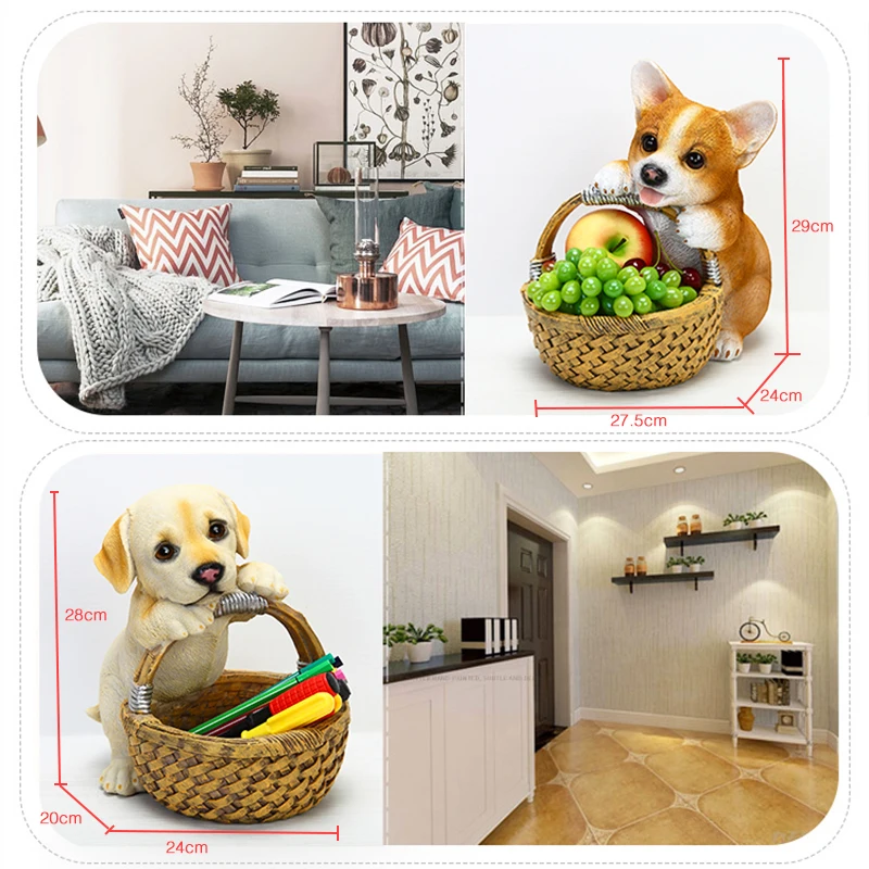 Украшение для хранения на крыльце собаки американские домашние украшения