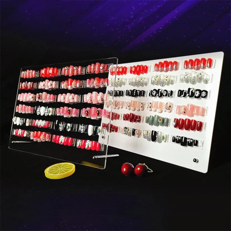 

Acrylic erasel nail display stand nail tips holder beads pandora charms organizer showcase jewelry jewellery exhibitor case