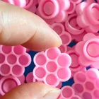 100 шт. наращивание ресниц розовый задержки чашка клей для ресниц держатель цветок задержки чашки наращивание ресниц женские принадлежности для макияжа