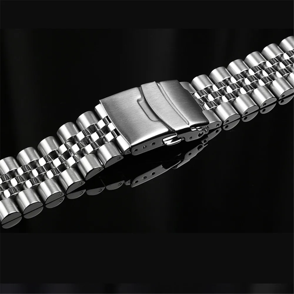 22mm Stainless Steel Watch Strap for Seiko Prospex Turtle SRPA21 SRP777 SRPC25 SRP773 Solid Metal Folding Buckle Bracelet Band