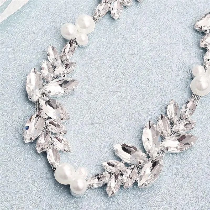 Стразы пояс для невесты элегантный цепочка платья свадебный аксессуары