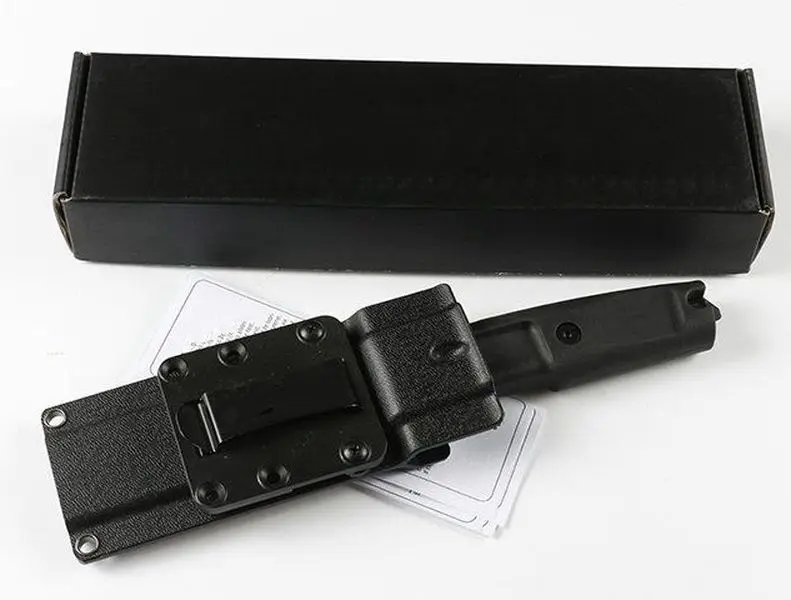 Exr CK0078 Straight Fixed Blade Knife 5CR13MOV Rubber Handle Tactical Rescue Pocket Hunting Fishing EDC Survival Tool | Инструменты