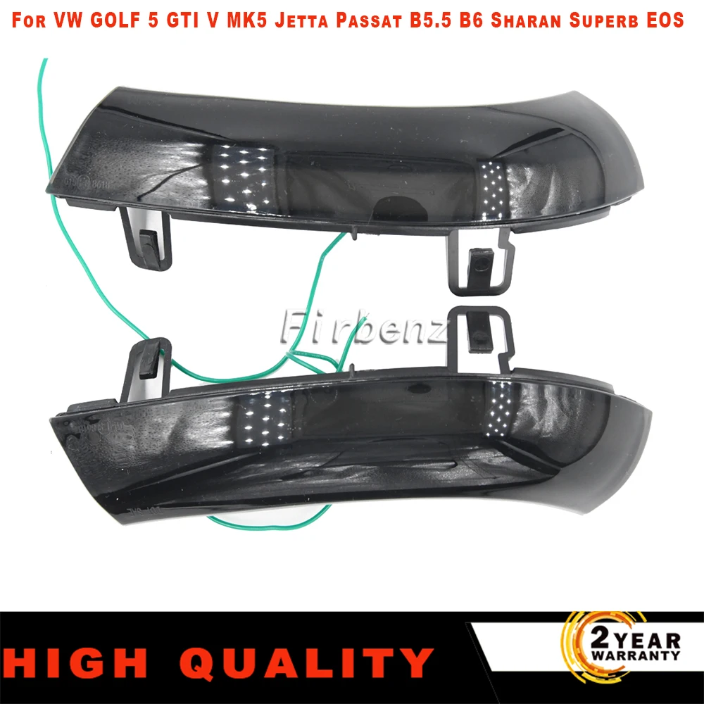 

1 пара, Светодиодные поворотники для VW GOLF 5 GTI V MK5 Jetta Passat B5.5 B6 Sharan Superb EOS
