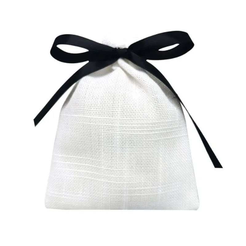 

Light Cotton Gift Bags 8x10cm(3x4") 9x12cm 10x15cm(4x6") 13x17cm Eyelashes Cosmetic Sack Jewelry Jute Drawstring Pouches