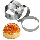 Кольцо для пирога, из нержавеющей стали, ПЕРФОРИРОВАННОЕ кольцо для пирога, французского десерта, кольцо для пирога, формы для Мусса