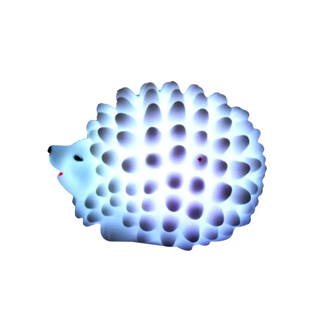 Детский светодиодный прикроватный светильник Ежик ночник настольная лампа