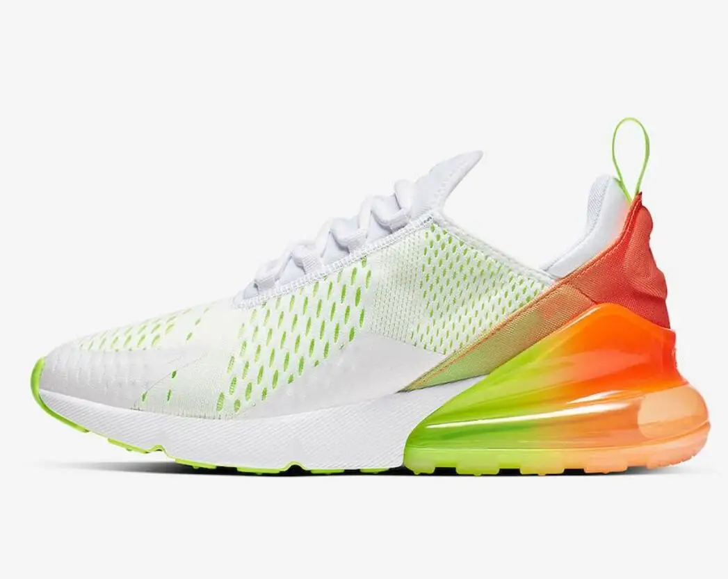 Air Max 270 летние градиенты Мужская обувь для бега Regency фиолетовый чутье тройной