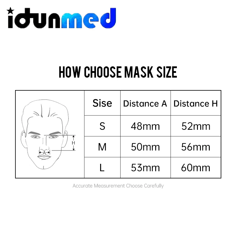 BMC CPAP маска назальная N4 Размер S/M/L подушки клип с регулируемым головные уборы
