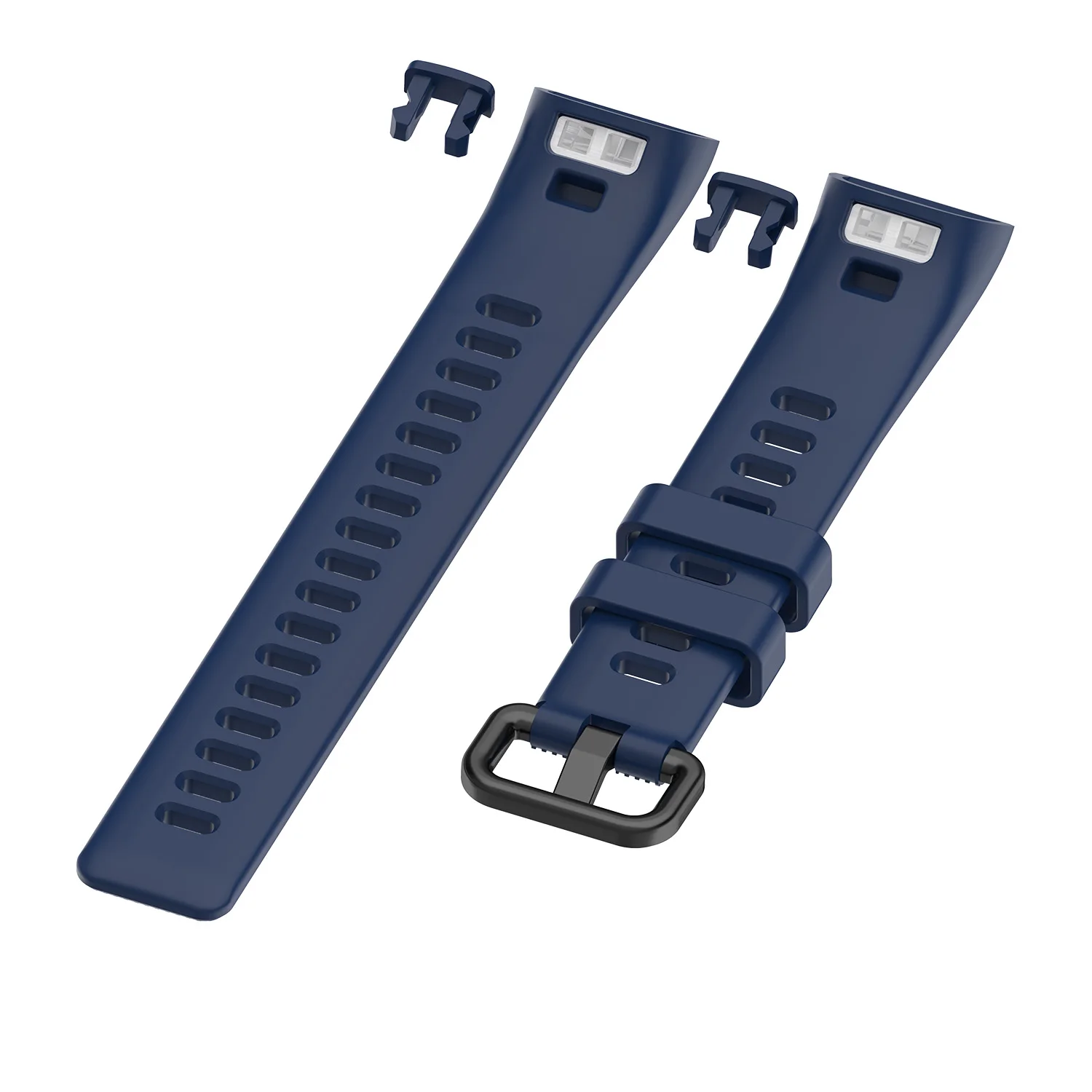 sky blue Регулируемый ремешок для часов huawei Band 3 Pro силиконовый ремешок Браслет Для huawei сменный умный браслет аксессуары для часов - Цвет: sky blue