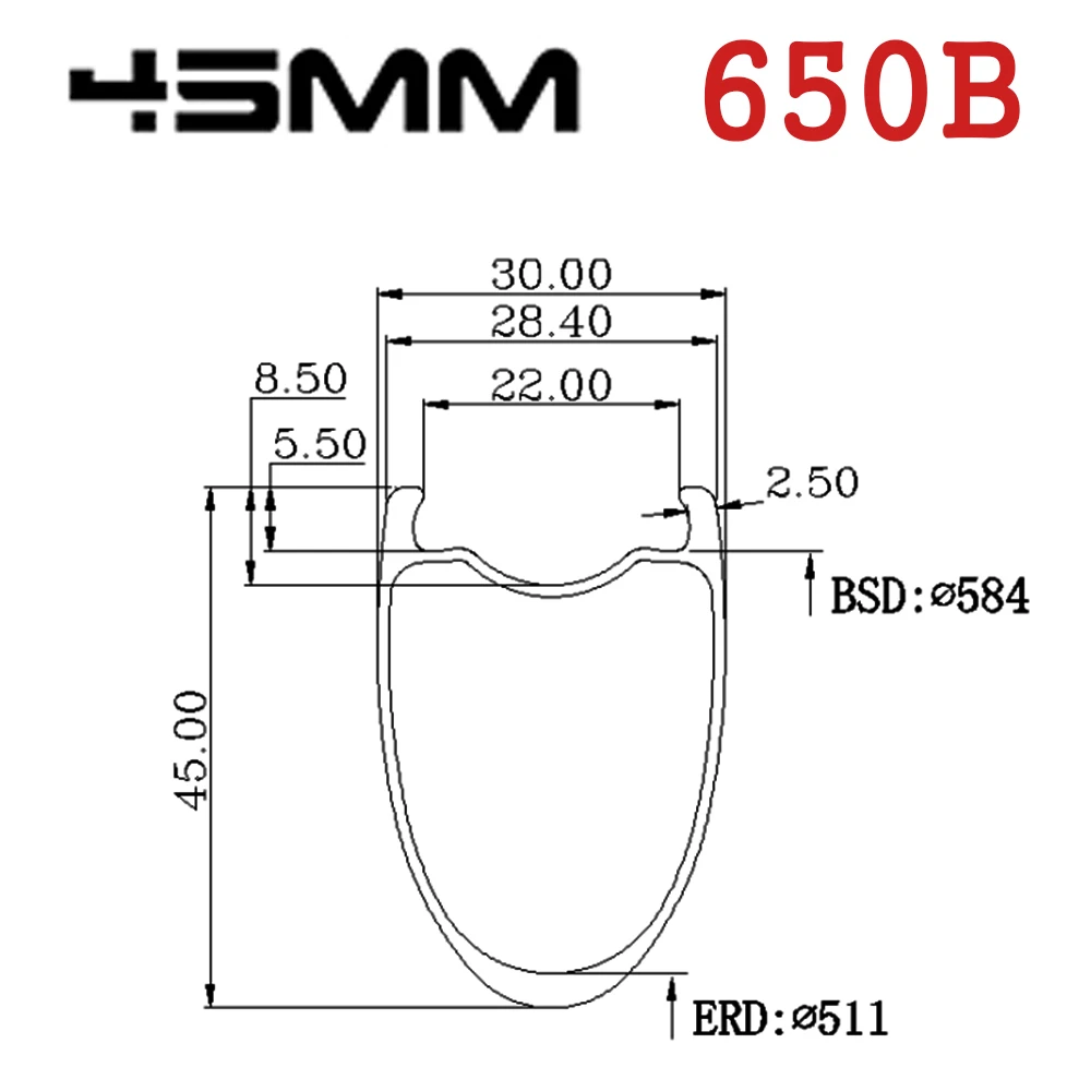 

650B Gravel Wheelset Road Disc Brake Carbon Wheels 30*45mm Tubeless Ready Rim DT Swiss And 13 Types Of Hubs Cyclocross