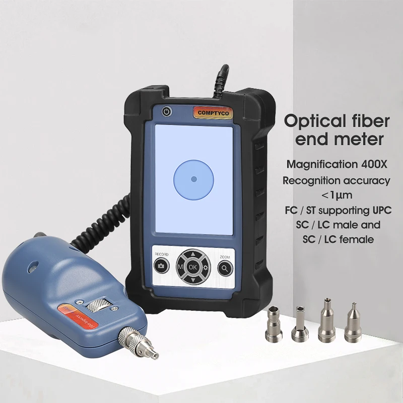 

Fiber Cleaning Kit with Fiber Inspection Microscope and Optical Cleaner Box