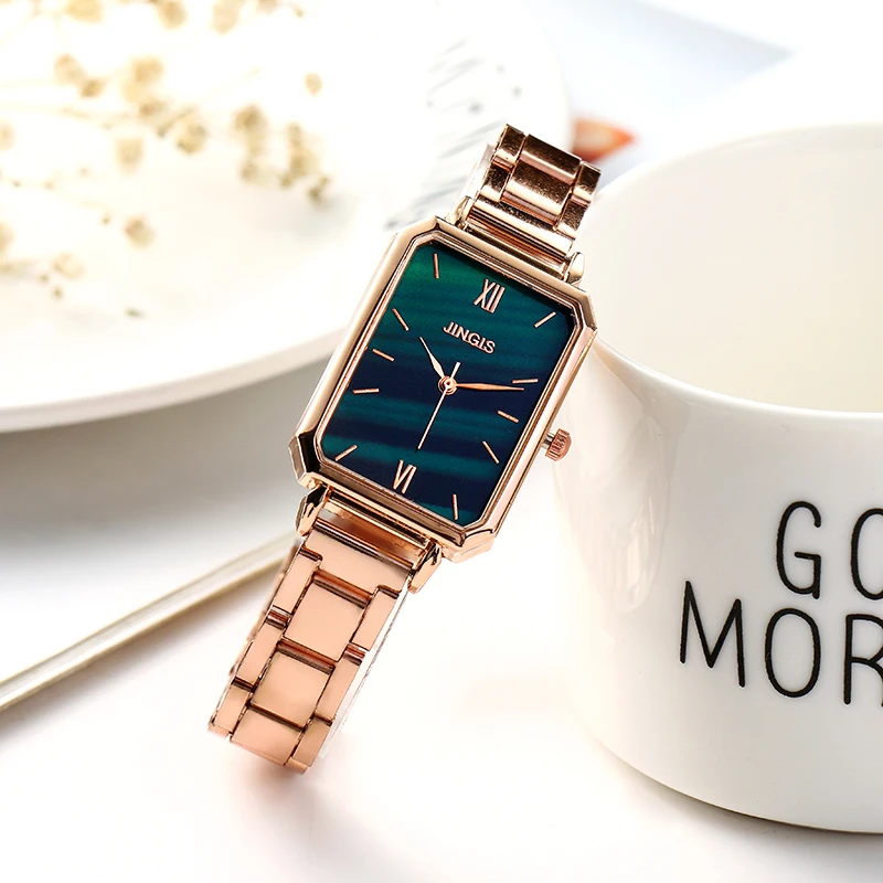 Женские часы 2020 лучший бренд класса люкс модные повседневные маленькие зеленые